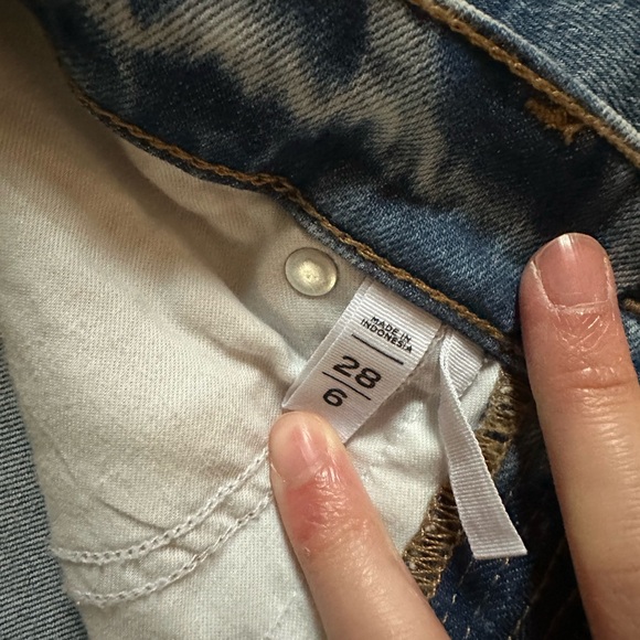 Loft High Waist Straight Crop Jeans - Picture 4 of 4